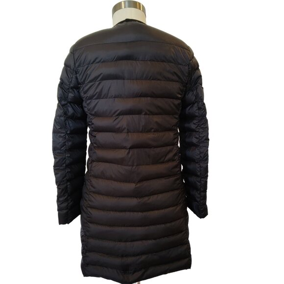 DabaGirl Korea Black Premium Down Packable Puffer Coat w' Bag Small Fitting Med - Picture 4 of 5